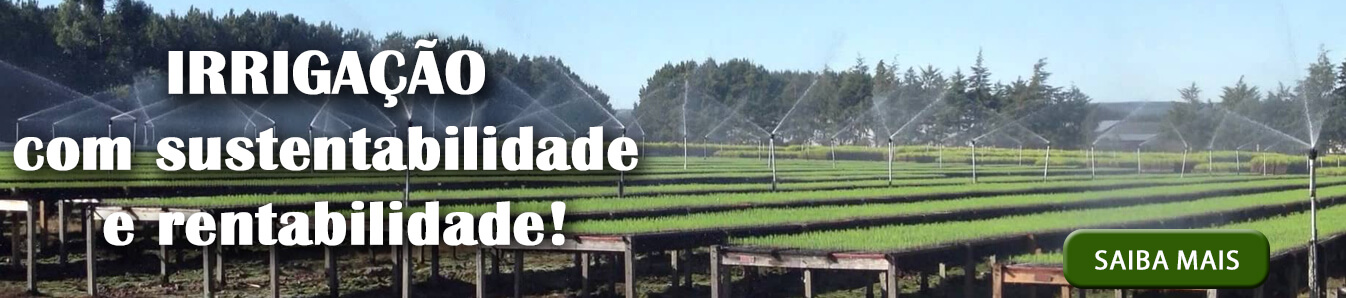 Irrigação com sustentabilidade e rentabilidade!